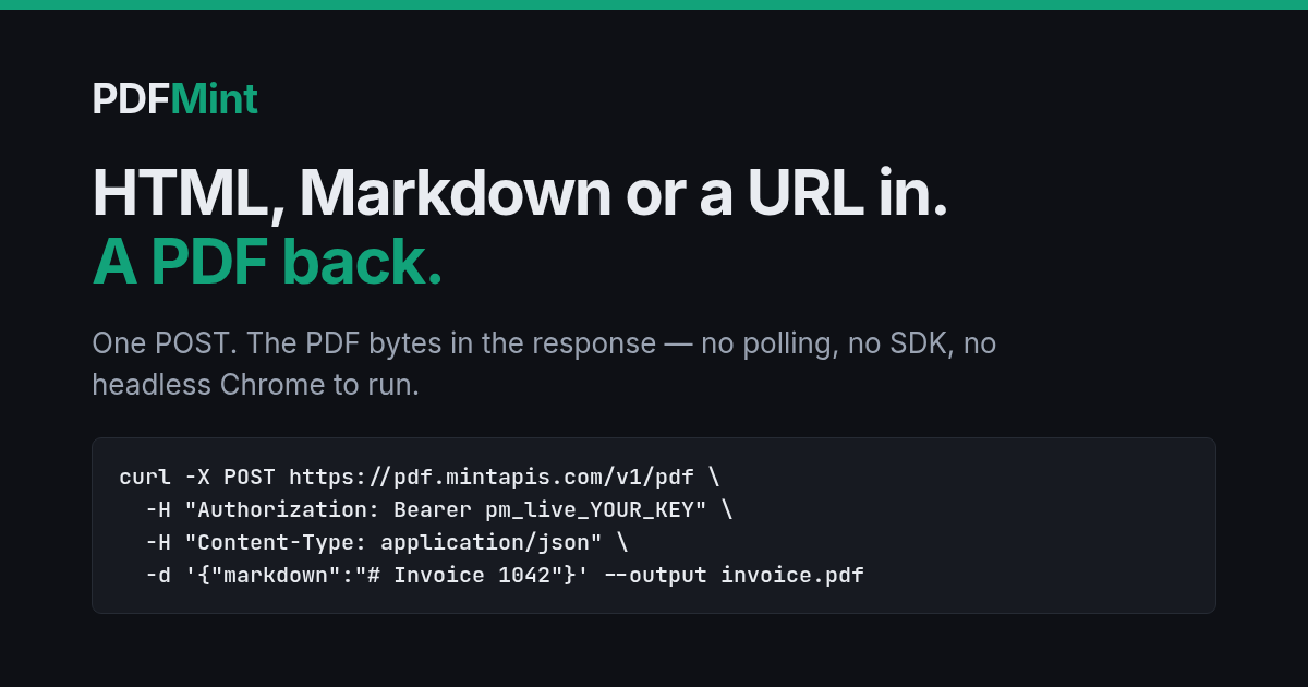 PDFMint screenshot 1